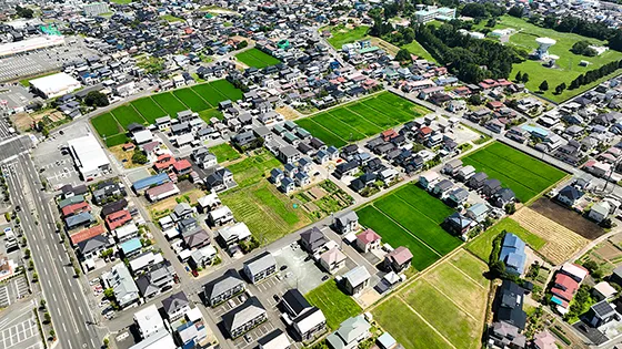 宅地分譲開発事例画像